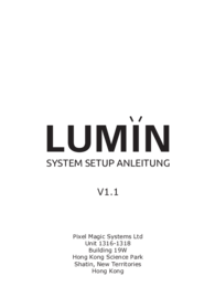 LUMIN Bedienungsanleitung