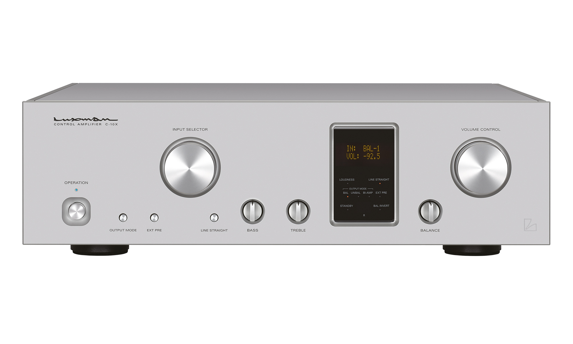 Luxman C-10X Vorverstärker in Silber